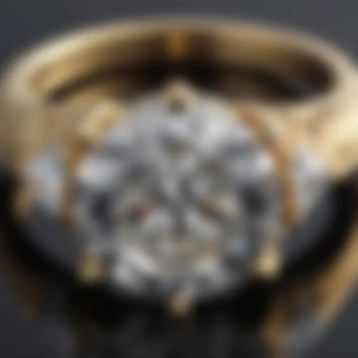 Magnificent Understanding the Allure of a 1 Carat Diamond 14K Gold Ring