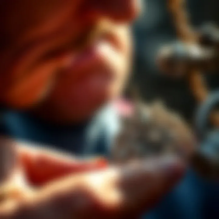 Intricate Craftsmanship in Jewelry Making A detailed view of the craftsmanship involved in jewelry making