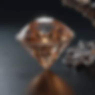 Understanding Diamond Grading Illustration depicting the diamond grading scale