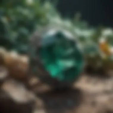 Exquisite Emerald An exquisite emerald with vivid green hues