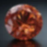 Stunning close-up of the November birthstone showcasing its unique color and clarity