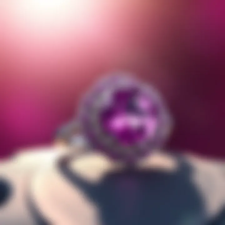 Ceylon pink sapphires set in exquisite jewelry pieces