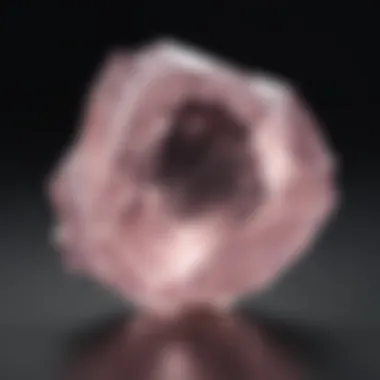 Rose quartz, symbol of love and healing