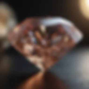 Visual Features of Lab-Created Diamonds Visual characteristics of a lab-created diamond