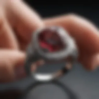 The Emotional Significance of Ring Enlargement Symbolic representation of love and commitment with a resized engagement ring.