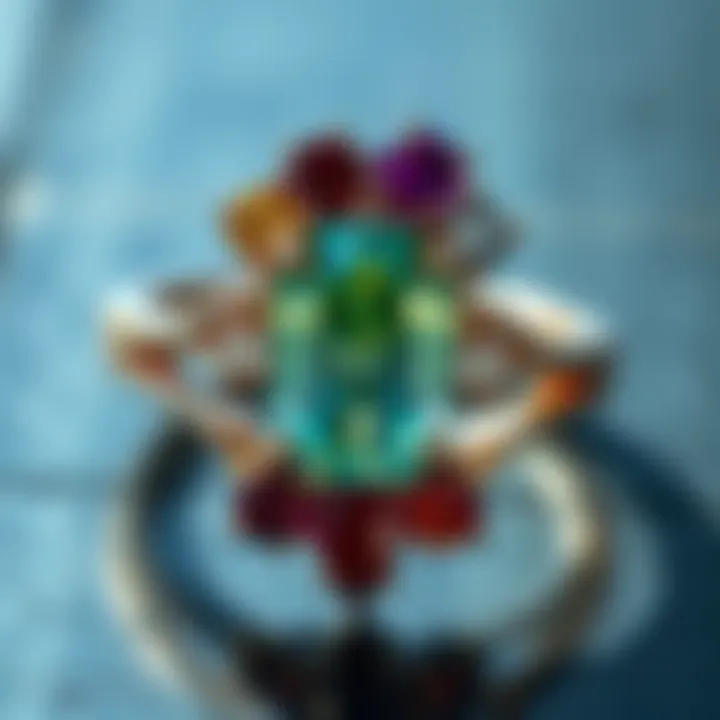Notable Engagement Rings with Different Color Stones: A Comprehensive Exploration