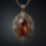 Elegant pendant bail showcasing a unique design