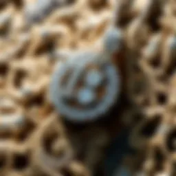 Exquisite diamond number pendant showcasing intricate craftsmanship