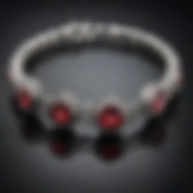 Personalized Charm: Birthstone Bracelet Charming birthstone bracelet with personalized touch
