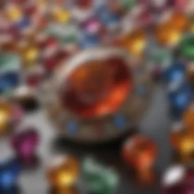 Historical Significance of November Birthstones Illustration depicting the historical significance of November birthstones