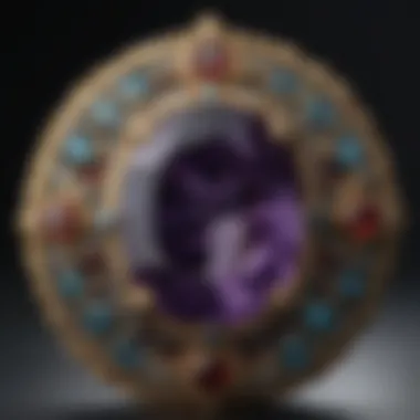 Historical Significance of Cathedral Cut Gemstones in Jewelry Historical representation of cathedral cut gemstones in ancient jewelry