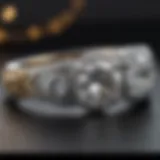 Classic diamond band setting showcasing traditional elegance