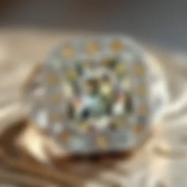 Materials used in crafting flat diamond rings