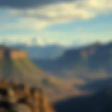 A serene landscape of British Columbia's jade-rich regions, illustrating the geographical beauty and the environment surrounding jade deposits.