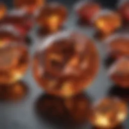 Beautiful November birthstone in its natural form