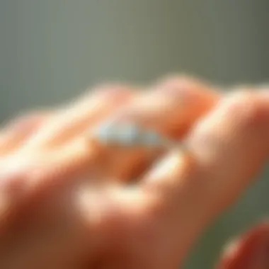 Elegant design of a simple thin ring