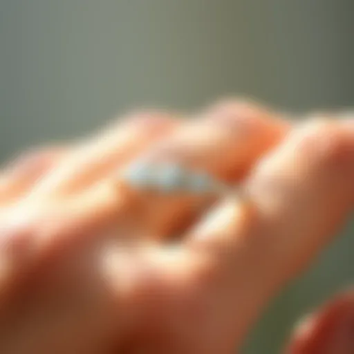 Elegant design of a simple thin ring