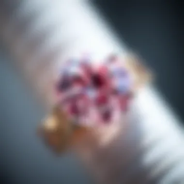 The Beauty of Pink Diamonds Close-up of a radiant pink diamond