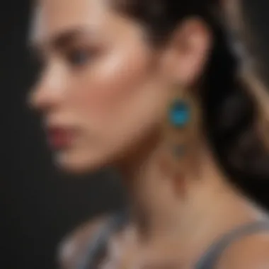 Cultural Significance in Jewelry Beautifully crafted earrings reflecting cultural significance