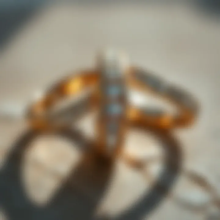 Notable Exploring the Elegance of Dipped Wedding Bands