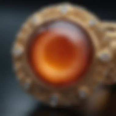 Elegant jewelry pieces featuring agate crystal highlights