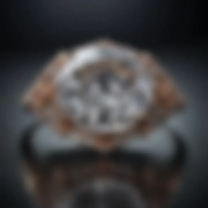 Elegant jewelry pieces featuring colorless diamonds in various settings
