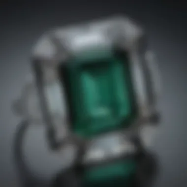 Understanding the Facets of Emerald Cuts Detailed diagram illustrating the facets and angles of an emerald cut