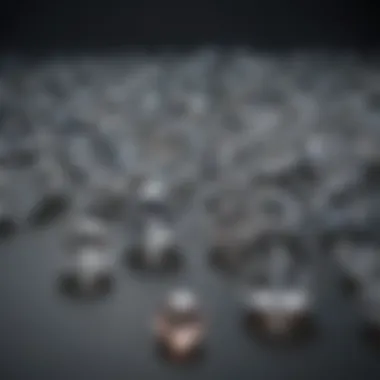 A visual timeline showcasing the evolution of diamond cutting techniques.