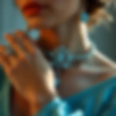 Aquamarine in Fashion Aquamarine jewelry worn elegantly