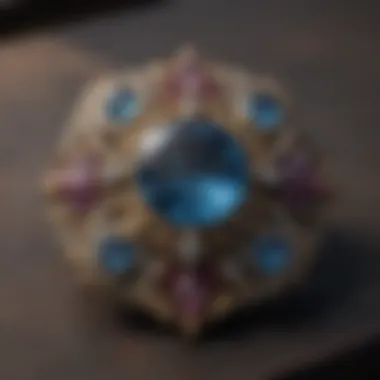 Masterful craftsmanship showcased in a vintage brooch