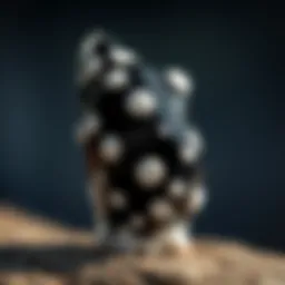 Exploring the Mystique of Black Crystal with White Dots Introduction