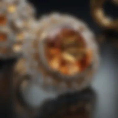 Elegance in Topaz: A Jewelry Showcase An elegant piece of topaz jewelry highlighting its beauty.