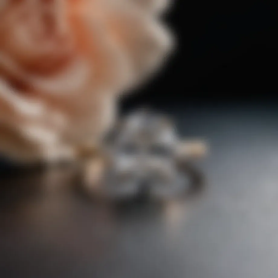 A dazzling oval-cut diamond engagement ring set in a vintage-style band