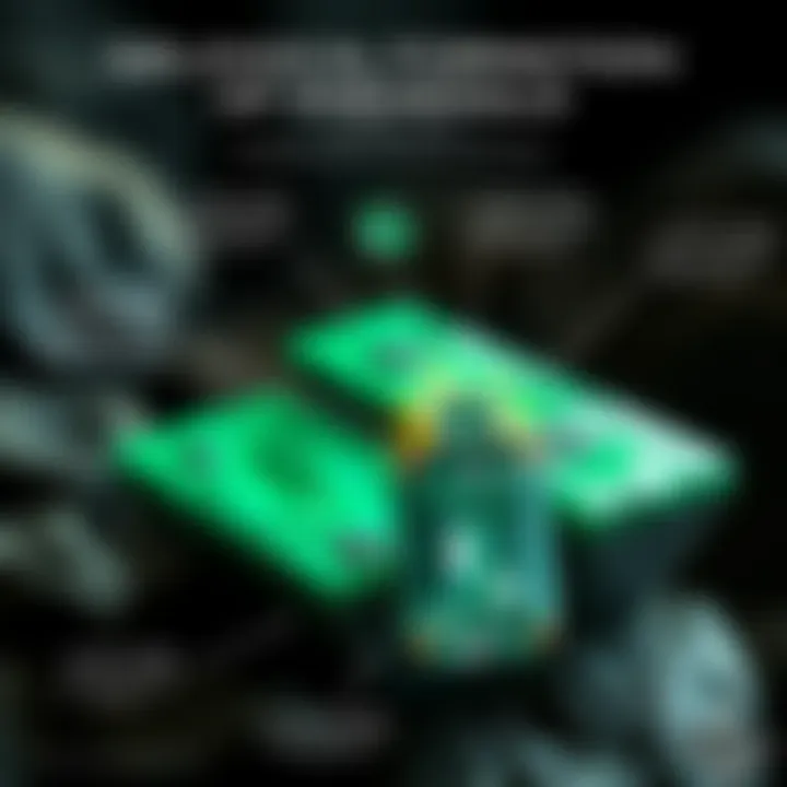 An infographic illustrating the geological formation of emeralds and their unique properties.