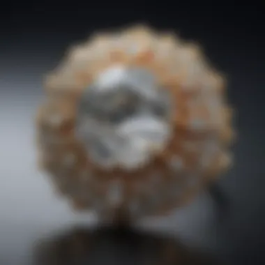 Artistry Behind Polki Diamond Jewelry An artisan skillfully crafting a piece of jewelry with Polki diamonds, highlighting traditional techniques.