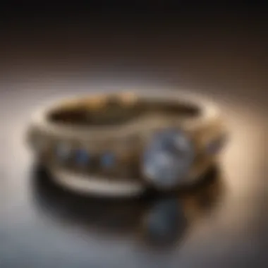 A wedding ring made from ethically sourced materials