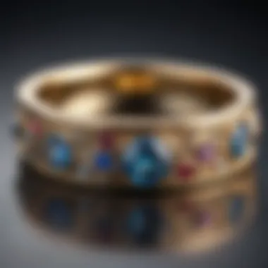 Artisanal wedding band made from ethically sourced materials