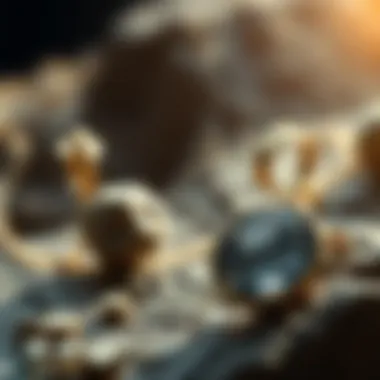 Geological History of Moon Meteorites A detailed infographic illustrating the geological history of moon meteorites