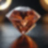 Detailed view of a GIA diamond grading report highlighting key features