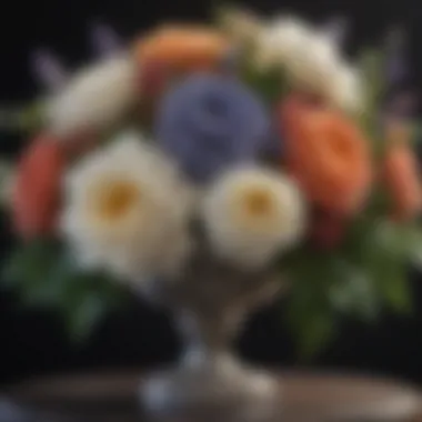 Classic Floral Gesture Traditional anniversary flowers arrangement
