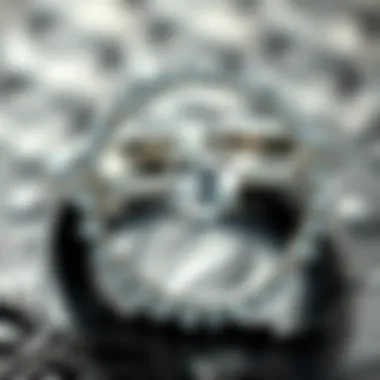 Visual representation of the hypoallergenic properties of white gold