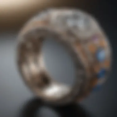 Intricate Design of Jared Ring Settings Elegant Jared ring setting showcasing intricate design details