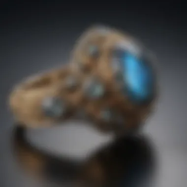 Elegant Jewelry Crafted with Labradorite Jewelry piece featuring labradorite set in elegant design
