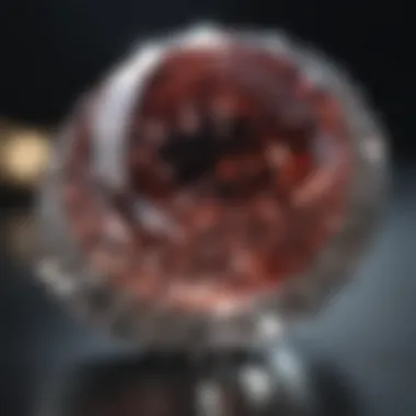 British Craftsmanship in Diamonds An intricate diamond piece showcasing British craftsmanship.