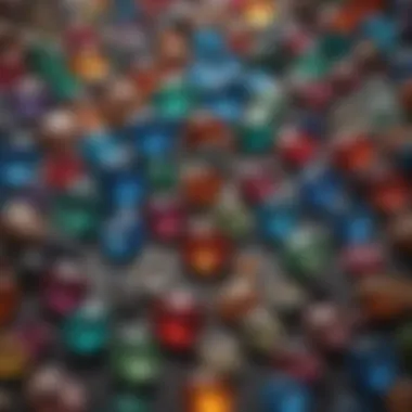 Diverse Gemstone Collection from Madagascar A collection of rare gemstones found in Madagascar