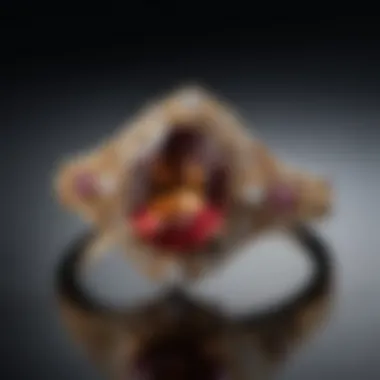 Elegant Jewelry with the November Birthstone A beautifully designed piece of jewelry featuring the November birthstone set in gold
