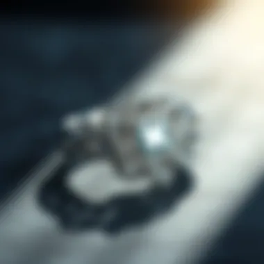 Elegance in Design Intricately designed silver anniversary band showcasing elegance