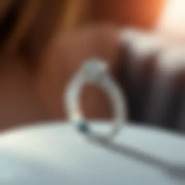 Symbolism of Commitment Symbolic representation of love and commitment in a silver band