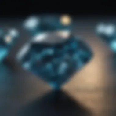 An infographic illustrating the manufacturing techniques of synthetic diamonds