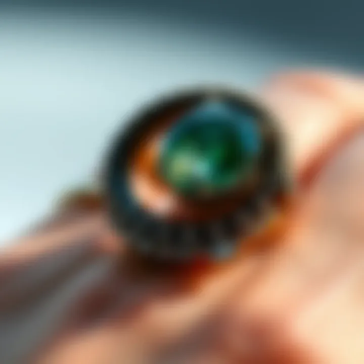 Stylishly Adjustable Ring Designs A collection of rings showcasing various designs with adjustable features.